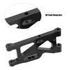 1 Pair Aluminum Alloy Front Swing Arm Spare Part Fit for WLtoys 144001 1 14 RC CarBlack