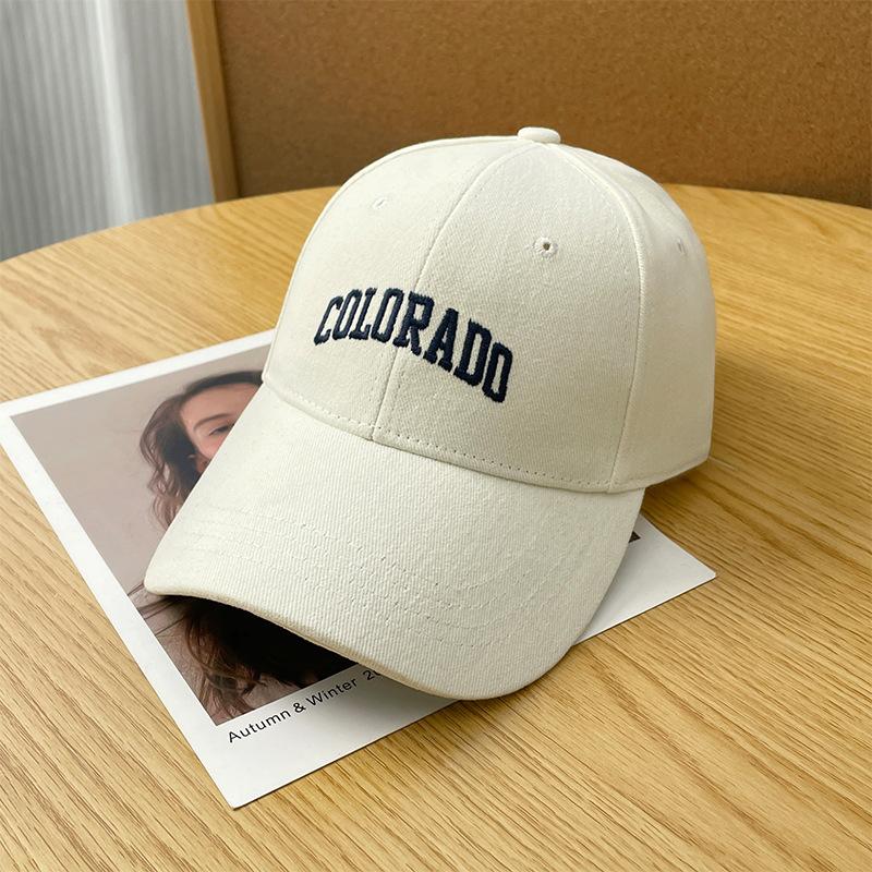 Big Head Circumference Hard top Baseball Hat Women's Autumn and Winter Korean Style Enlarged Deep Top Face Showing Small Duck Cap