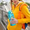 700ml Sports Water Bottle with Time Marking Leakproof Portable Sippy Cup Portable Reusable Cycling Water Bottle for Outdoor