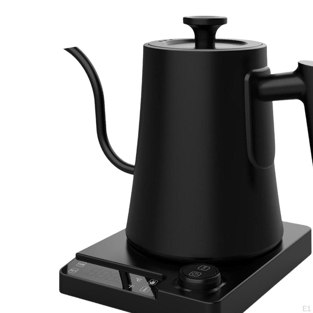 Electric Coffee Kettle Multipurpose Stainless Steel 1200W Quick Boil Gooseneck for