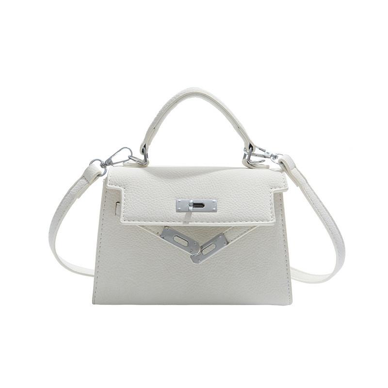 Solid Colored Square Single Shoulder Crossbody Bag Women Handbag Fashion Gift