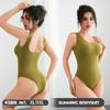 Nahtloser ärmelloser Yoga-Body mit quadratischem Ausschnitt und schönem Rücken - Fitness Shapewear