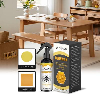 Furniture Beeswax Polishing Spray Wood Polishing Scratch Repair Polishing Furniture Care Spray