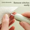 Upgraded Needle Threader Seam 2 in 1 Sewing Seam Tool Threading and Seam Remover  Quilting