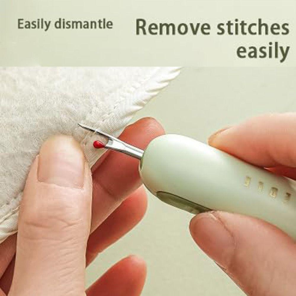 Upgraded Needle Threader Seam 2 in 1 Sewing Seam Tool Threading and Seam Remover  Quilting