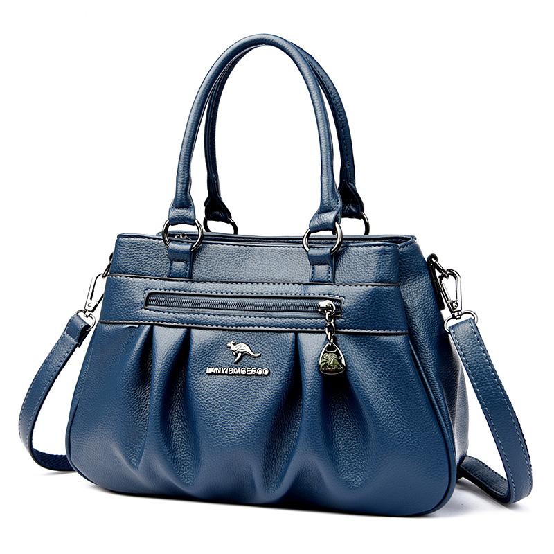 Female Handbag Luxury S Women Bags Designer High-capacity Soft Leather Shoulder Crossbody Bags for Women Tote Bag 3 Layers