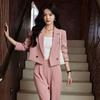 Women's 2026 Spring Short Suit Jacket: High-End, Casual, Petite Professional Wear Set