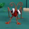 1 Pcs Outdoor Tree Wall Art Garden Grasshopper Statue Garden Cute Metal Grasshopper Statue Decoration Desk Accessories