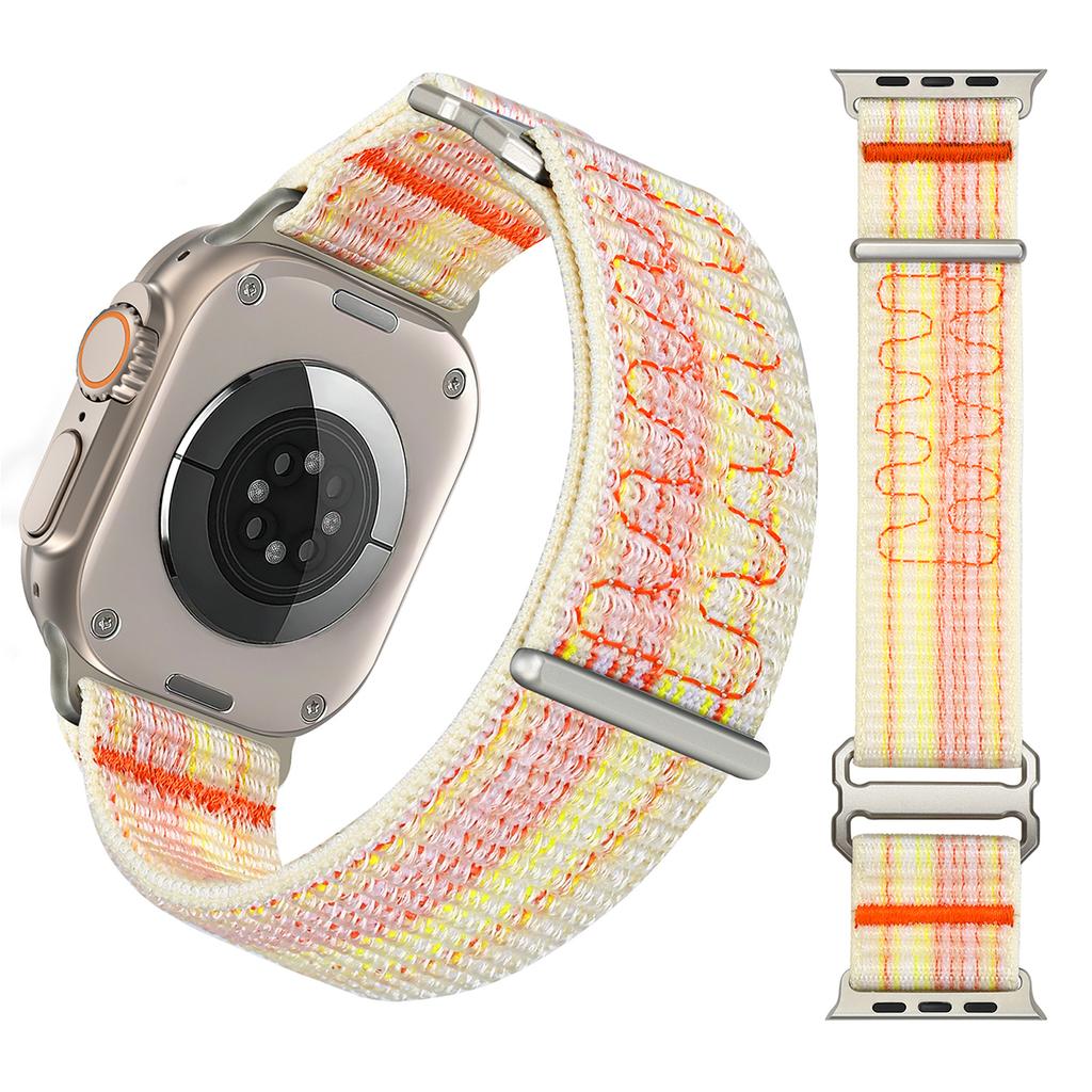 Nylom Trail Loop Strap For Apple Watch Ultra 2 1 49mm 45mm 44mm 42mm Sport Band For iWatch Series 9 8 7 6 5 4 Se 40 41mm Correa