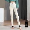Women's High-Waisted Super Thick Velvet Leggings - Warm Winter Outerwear