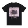 Save The EnvironUnisext Eat Plastic Cute Cat Graphic T Shirt Funny Unisex Women O-Neck Clothing T-shirts 100% Cotton Oversized T-shirt