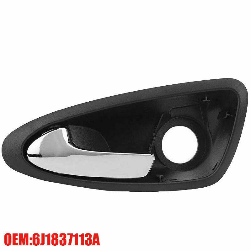 

LHD Side Inner Door Handle Cover Interior Auto 6J1837113A 6J0837114A For SEAT Ibiza 2009 2010 2011 2012 2013 2014 2015 2016 2017 Front Left