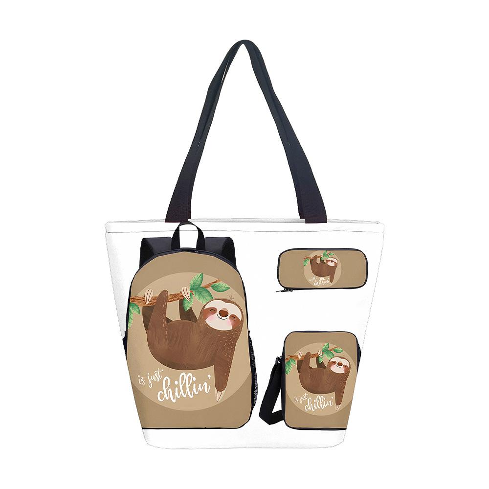 Women's Handbag No Theme Girl Shoulder Bag Printed Canvas Bag Fashion Trend Large Capacity Tote Bag