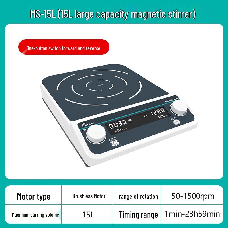 Digital Magnetic Stirrer with Temperature Control and Heating Platform
