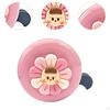 Beautiful Bike Alarm Children's Bell Parts Flower Pattern Aluminum Round Electric Mountain