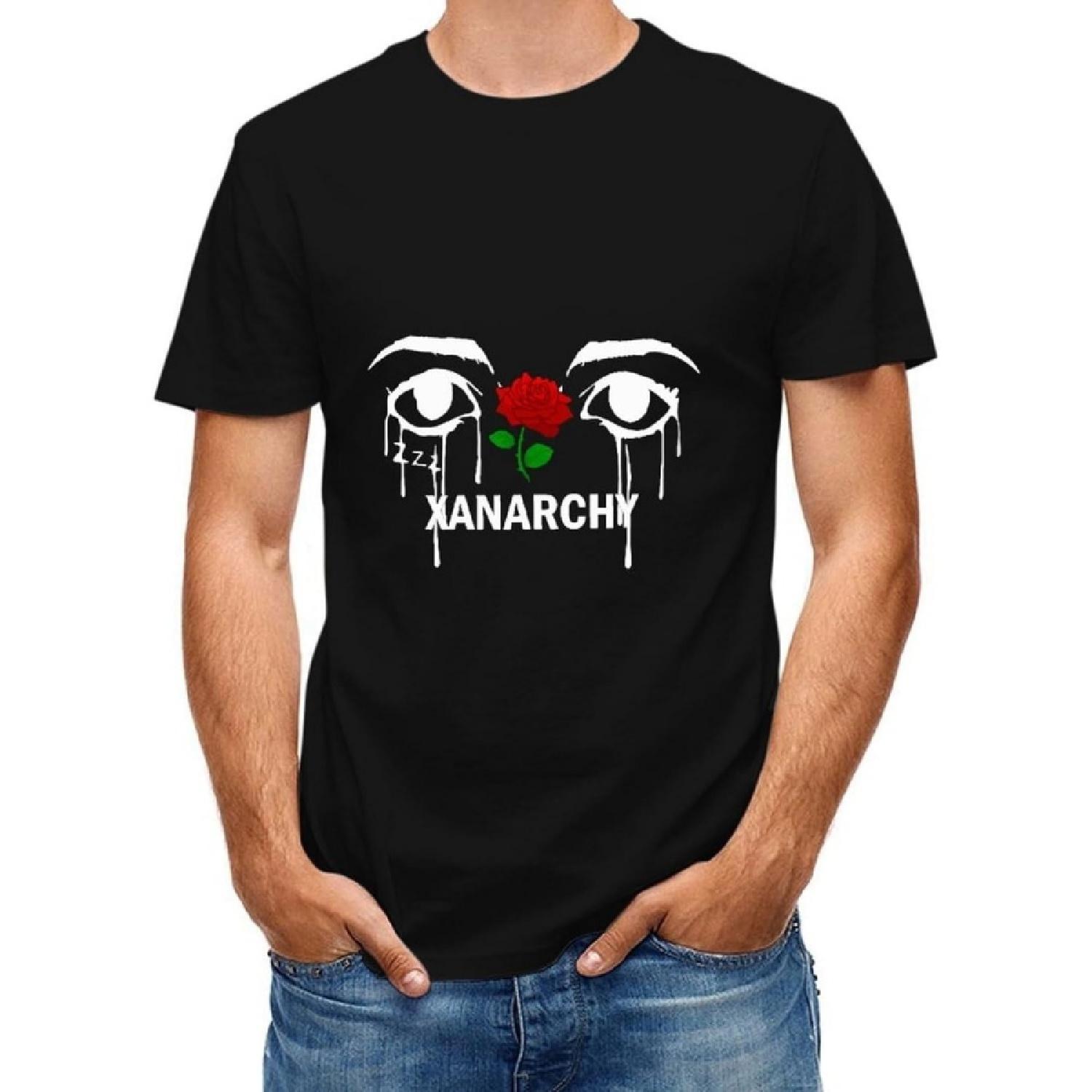 Penqino Lil Xan Men s Short-Sleeve T-Shirt Cotton Crew Neck Casual T-Shirts(6) XXXXXL разноцветный