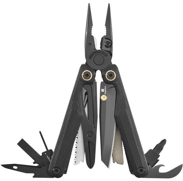 Мультитул Leatherman WAVE Alpha черный (833334)