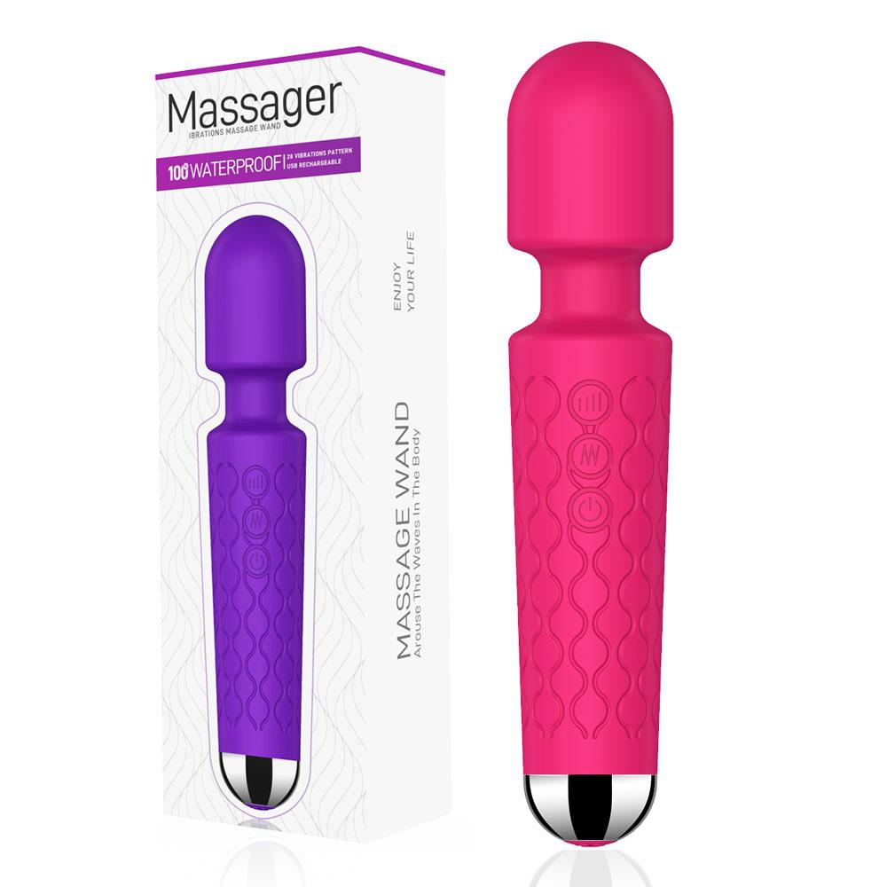 Výkonné vibrátory ústního klitorisu pro ženy 20 rychlostí AV Magic Wand USB Charge G Bodová masáž Sexuální hračky pro dospělé pro ženy 18+