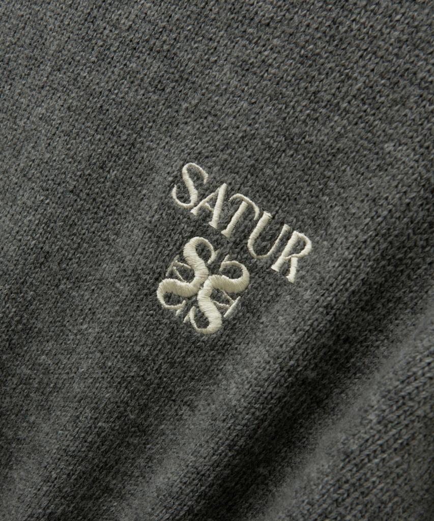 Seteo Lauren Classic Logo Knit Charcoal