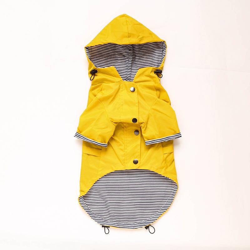 Wasserdichte Haustier-Hundemanteljacke für mittelgroße und große Hunde, modischer Regenmantel für Welpen, Katzen, Shiba Inu, Bulldogge, Pudel, Kleidung, Maskottchen-Outfit
