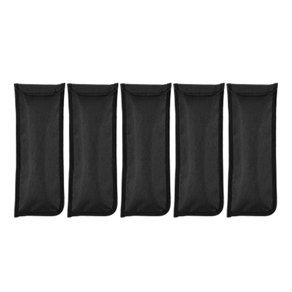 5PCS Camping Tent Stake Bag Multifunctional Puncture Resistant Tent Peg Storage Bags Nail Pouch for