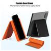 Silicone Aluminum Phone Holder Stand Bendable Folding Flexible Desk Gadgets Silicone Aluminum Tablet Holder for Phone Pad
