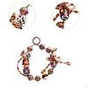 Bag Pendant Doll Accessories Phone Charm with Beads for Kids Adults Children Style A