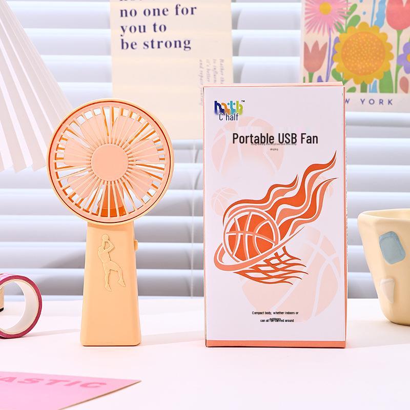 Portable USB Cartoon Handheld Mini Fan - Multifunctional Electric Fan, Ideal for DIY Small Gifts