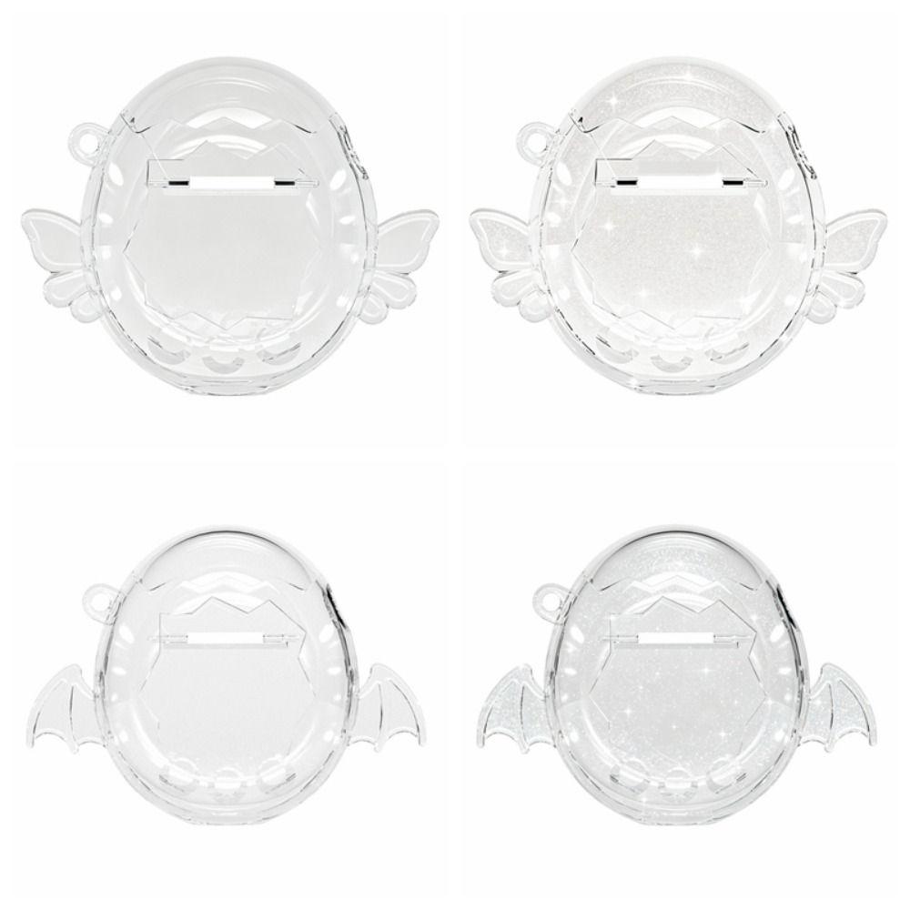 Clear Hard Cover Skin with Wings Replacement Shell for Tamagotchi Paradise Accessories