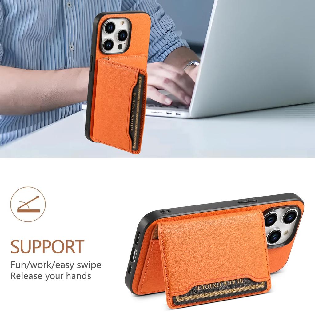 Luxury Leather Magnetic Wallet Phone Case For iPhone 16 16E 15Pro Max 14 Plus 13 12 Pro 11 X XS XR 7 8 SE Card Slot Holder Cover