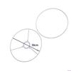 Round Metal Ceiling Light Frame Fix Rings Chandelier Lamp Fix Rings Drum Lamp Shade Rings  Hardware