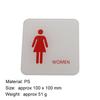 Male and Female Toilet Signage Sign Restroom Label WC Door Signs Men Women Bathroom Indicator for Mall Shops Cafe Home House
