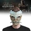 Terrifying Latex Black Myth Wukong Mask Half Face For Spooky Halloween Events And Costumes