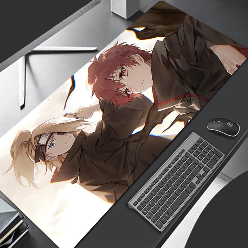 Anime Mouse Pad Gamers Computer Extended Game Mousepad Naruto Sasori Laptop Desk Mouse Mat Gaming Keyboard Rubber Durable Carpet