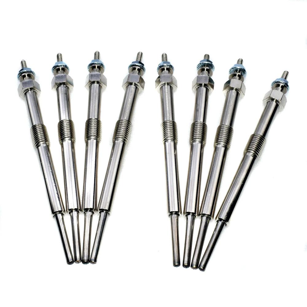 8PCS 12639701 Glow Plug Fit For LMM LML LBZ Silverado Sierra Duramax 6.6L