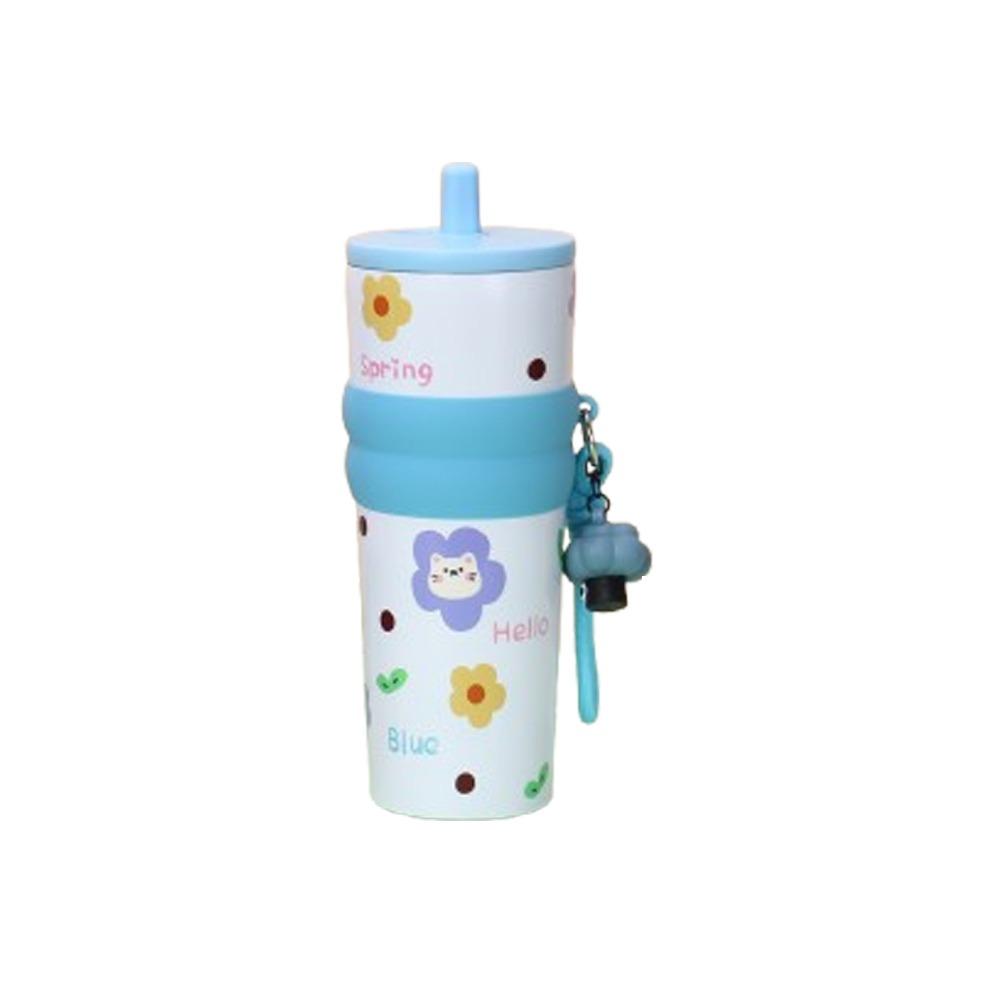 700ml Vacuum Cup Leak-Proof Thermos Water Bottle Stainless Steel Insulation Cup  Outdoor Activities