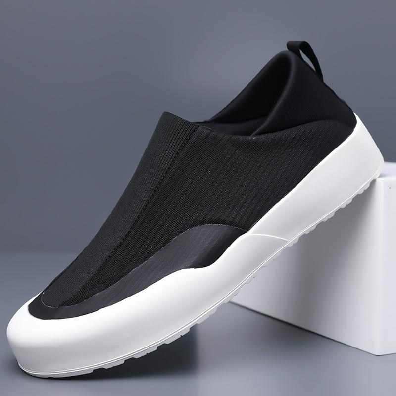 Fashion New Flats Men's Breathable Mesh Loafers Slip-On Casual Shoes Lightweight Walking Shoes for Men Comfortable Summer Lazy Footwear