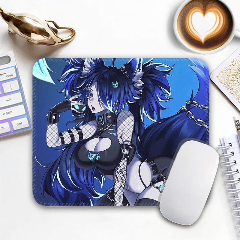 Waifu Cups Season 6 Standard Mouse Pad Edge Stitched Small Spite Anime Mousepad Travel Mouse Mat Non-Slip Office Mousemats
