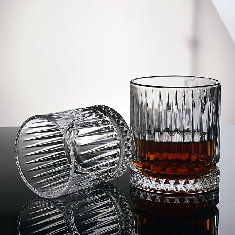 OLOEY 360ml Thickened Glass Whisky Set