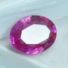 Natural Pink Sapphire Loose Gemstone 5.45 ct Oval Shape September Birthstone for Gem Collections