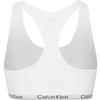 Calvin Klein Modern Gravity Bra Comfortable Thin Padding Wireless Light Sports Back Women Bra Moonlight-White F3785AD-100