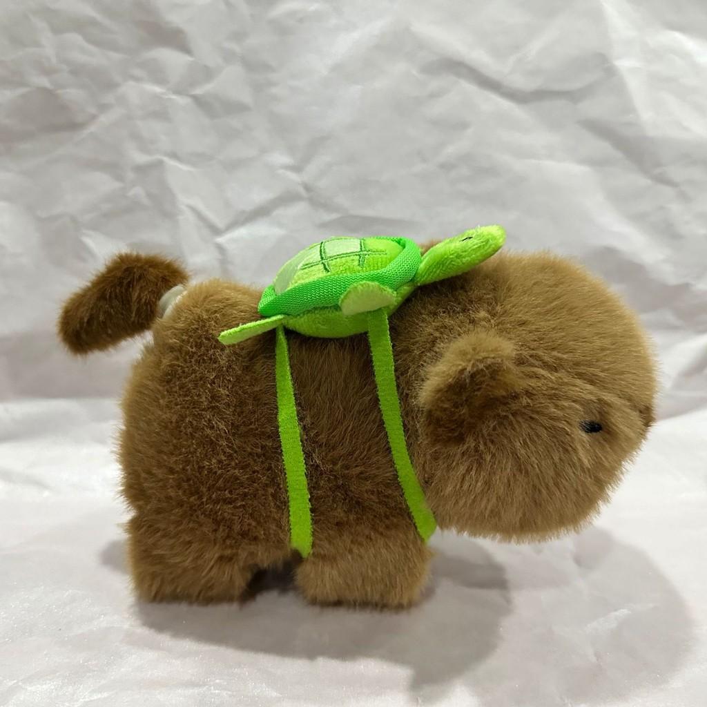 Plush Capybara Ultra Cuddle Circle Soft Wrist Hugging Toy Adorable Look Animal