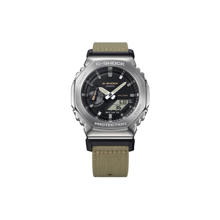 CASIO Unisex Full Metal Series Black Watch GM-2100C-5APRT GM-2100C-5APRT Black Dial