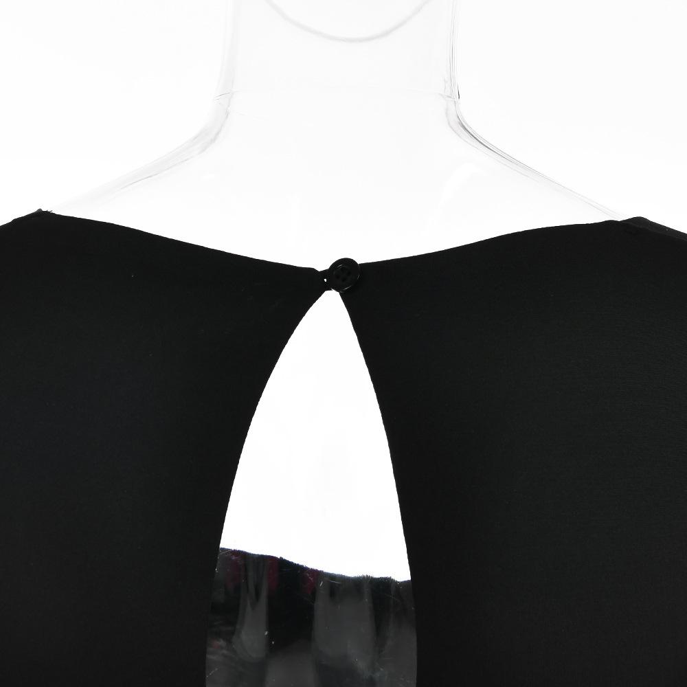 Dámské podzimní elegantní noční klubové společenské šaty s dlouhým rukávem, sexy mini šaty s ruchedem