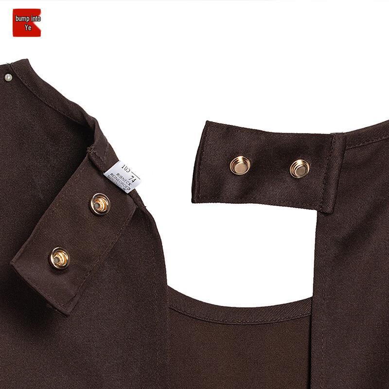 Waterproof Long-Sleeved Kitchen Apron
