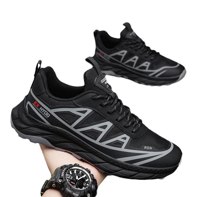 Summer New Fashion Mesh Shoes Running Shoes Sneaker Plus Size Casual Trendy Outdoor Wear Trendy Men's Shoes