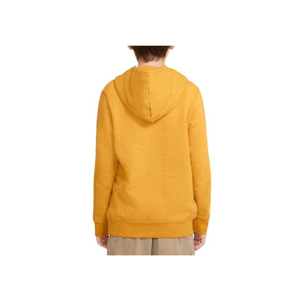 Jordan Fashionable Versatile Hooded Sweatshirt Kids Tops Yellow DQ7939-713