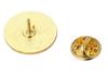 Funny Alloy Pin Badge with a "Pien" Emoticon Design, Butterfly Clutch Accessory, Perfect for Bags and Jackets, C0074
