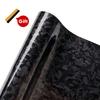 9D Carbon Fiber Car Sticker Self Adhesive Glossy Black Vinyl Wrap Film Anti-Scratch Auto Decoration Sticker for Cars Accessories