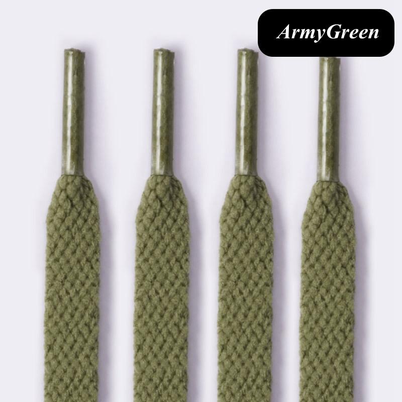 Flats Sneakers Classic Shoelaces Men Women Children Shoelace Casual Shoe Laces for AF1 Shoes Accessories Shoe Strings 1Pair New
